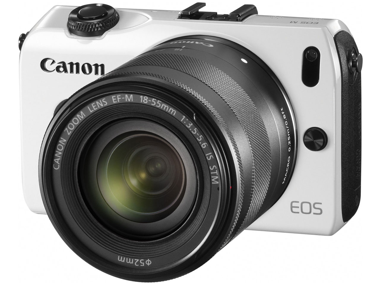 EOS M ダブルレンズキット [ホワイト]