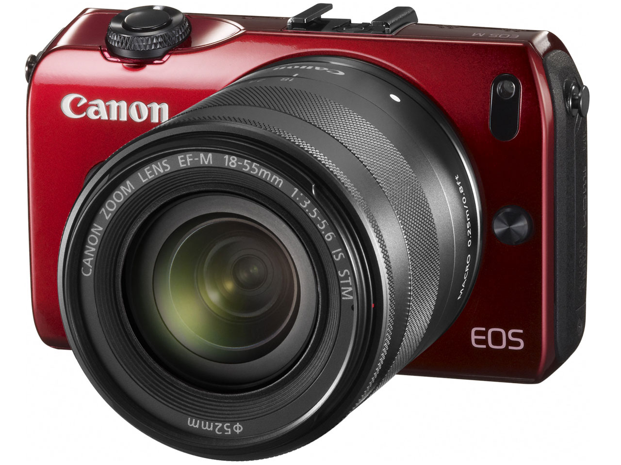 EOS M ダブルレンズキット [レッド]