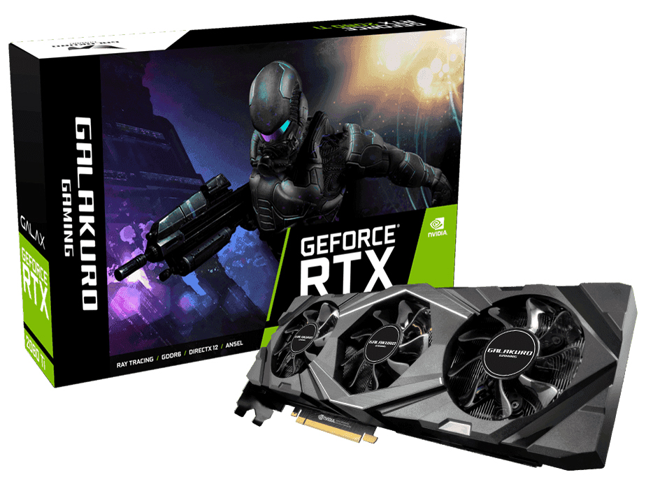 GALAKURO GAMING GG-RTX2080Ti-E11GB/TP [PCIExp 11GB]