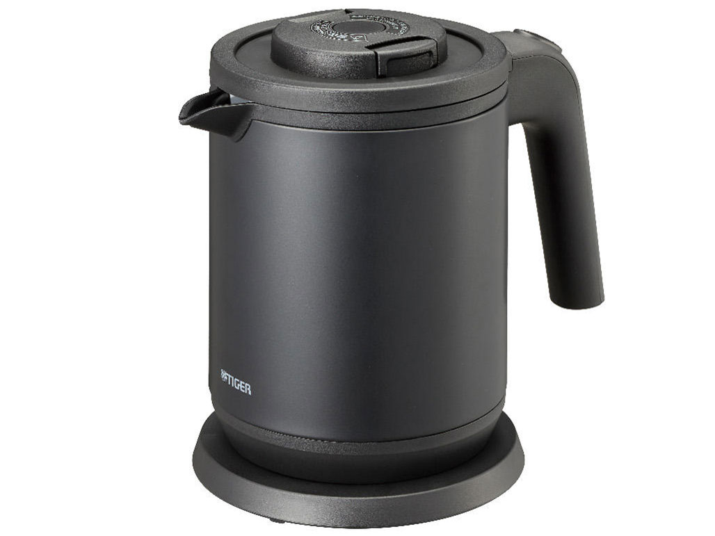 蒸気レス電気ケトル わく子 PCK-A080-KM [マットブラック]