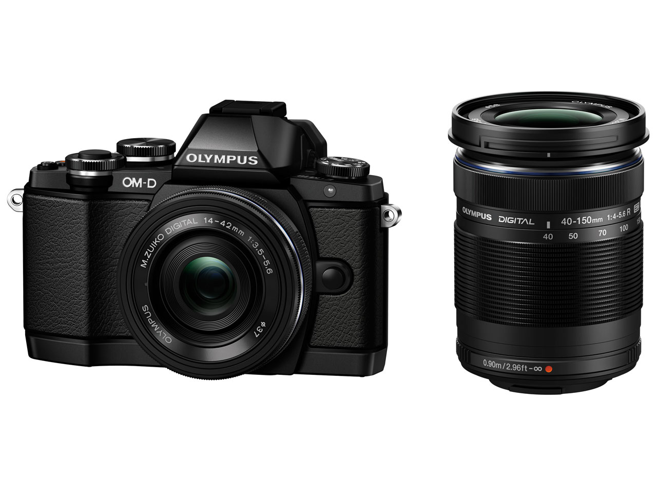 OLYMPUS OM-D E-M10 EZダブルズームキット [ブラック]