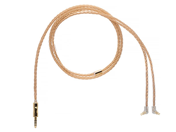 Gold 16 IEM Cable ALO-2989 4.4mmバランス(5極)⇔専用端子 [1.2m]