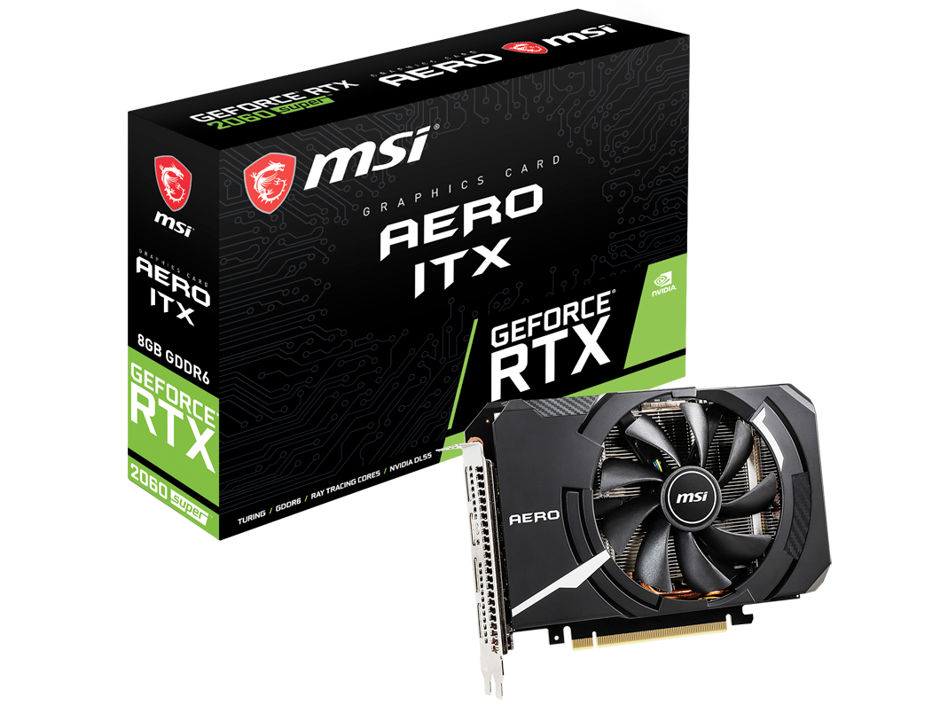 GeForce RTX 2060 SUPER AERO ITX [PCIExp 8GB]