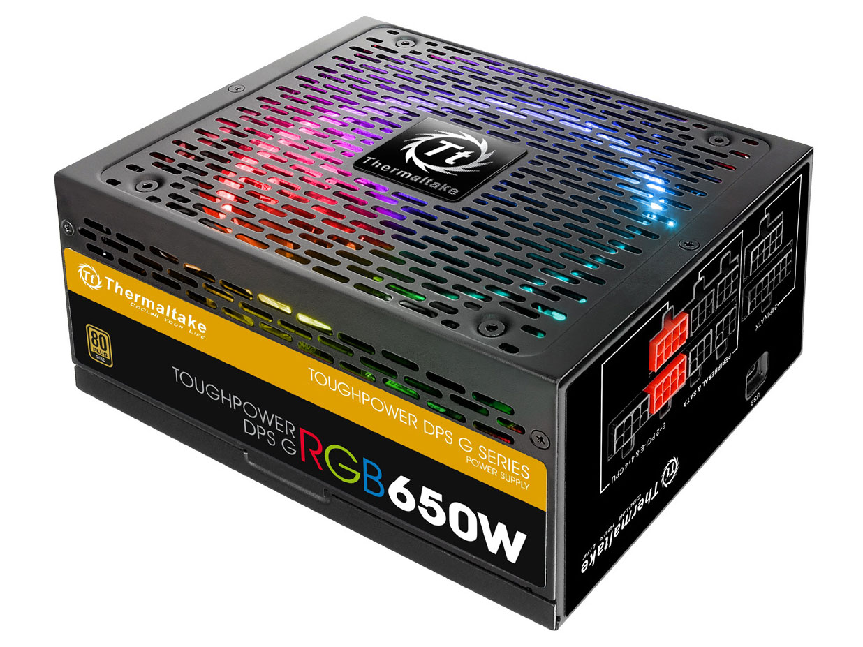 Toughpower DPS G RGB 650W Gold PS-TPG-0650DPCGJP-R [Black]