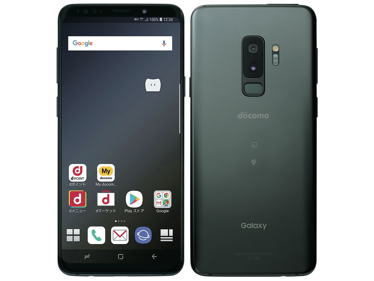 Galaxy S9+ SC-03K docomo [Titanium Gray]