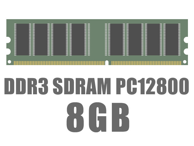 DIMM DDR3 SDRAM PC3-12800 8GB