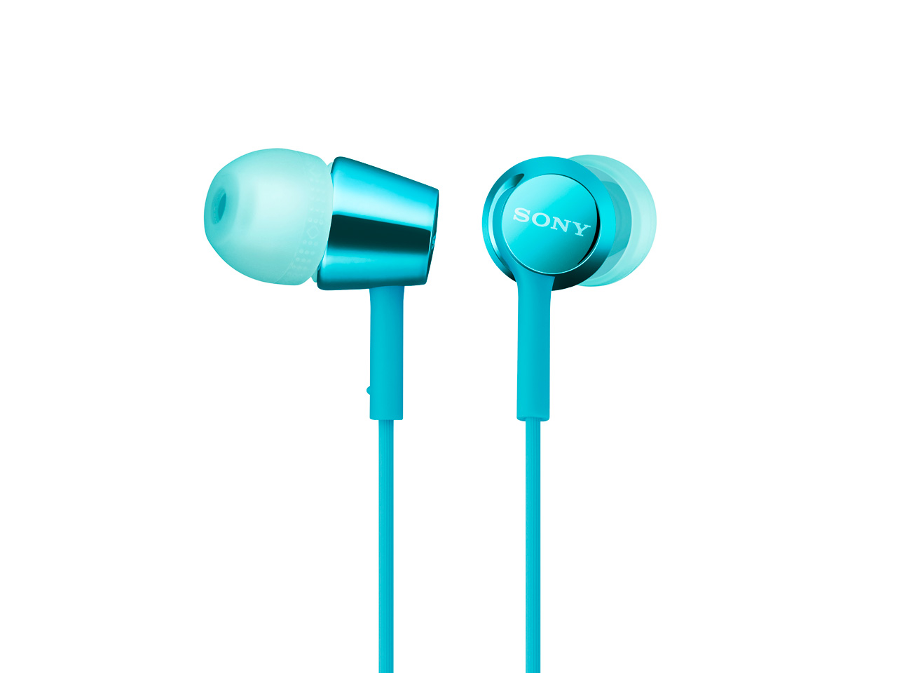 MDR-EX155 (L) [ライトブルー]