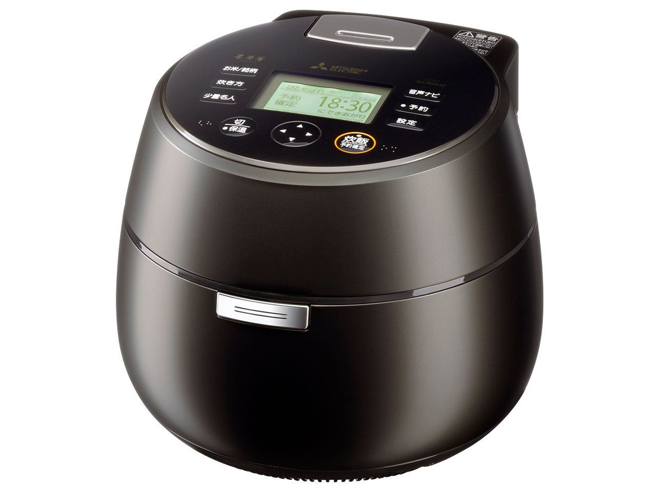 本炭釜 KAMADO NJ-AWA10-B [黒真珠]