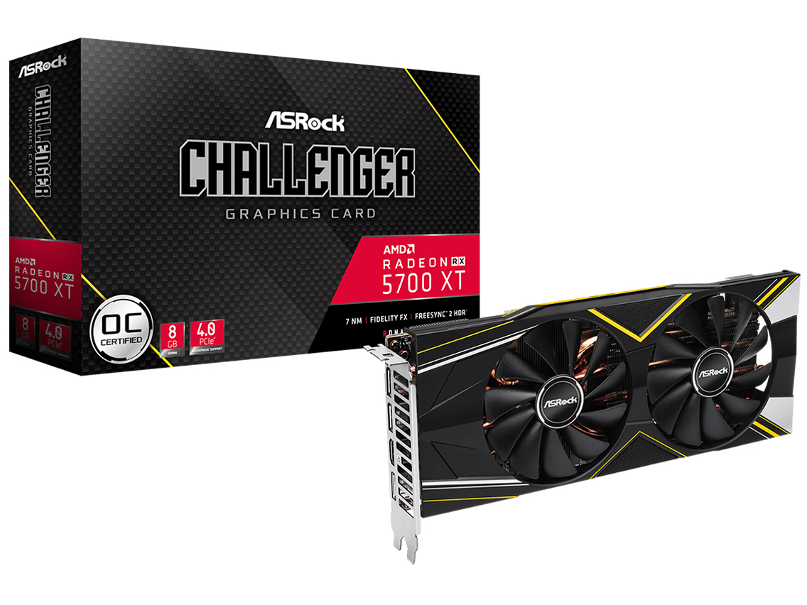 Radeon RX 5700 XT Challenger D 8G OC [PCIExp 8GB]