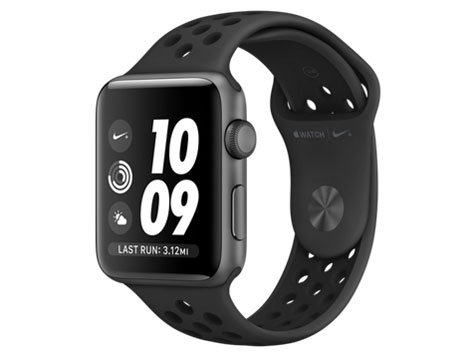 Apple Watch Nike+ Series 3 GPSモデル 42mm MQL42J/A [アンスラサイト/ブラックNikeスポーツバンド]