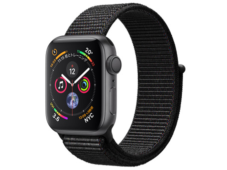 Apple Watch Series 4 GPSモデル 40mm MU672J/A [ブラックスポーツループ]