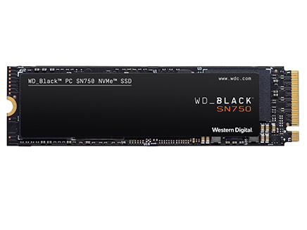 WD Black SN750 NVMe WDS200T3X0C