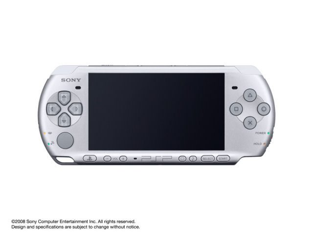 PSP プレイステーション・ポータブル ミスティック・シルバー PSP-3000 MS