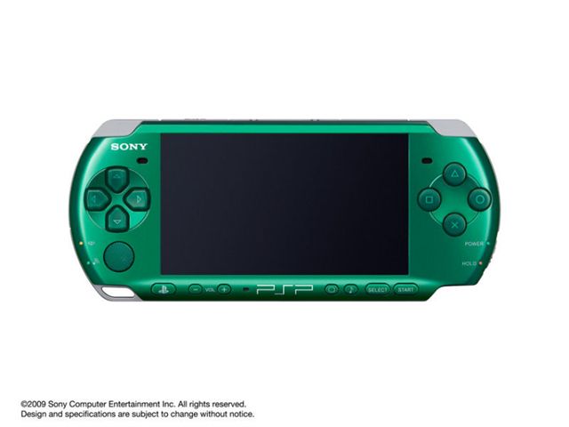 PSP プレイステーション・ポータブル スピリティッド・グリーン PSP-3000 SG