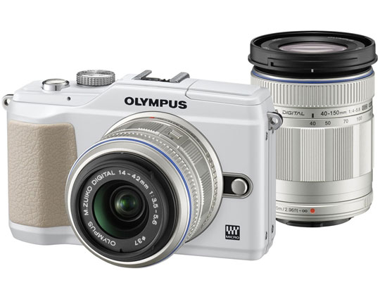 OLYMPUS PEN Lite E-PL2 ダブルズームキット [ホワイト]