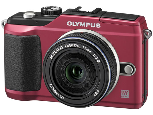 OLYMPUS PEN Lite E-PL2 パンケーキキット [レッド]