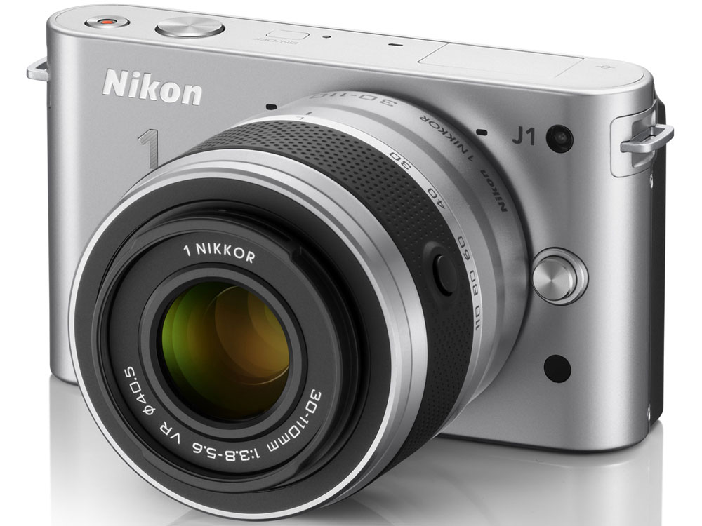 Nikon 1 J1 ダブルズームキット [シルバー]