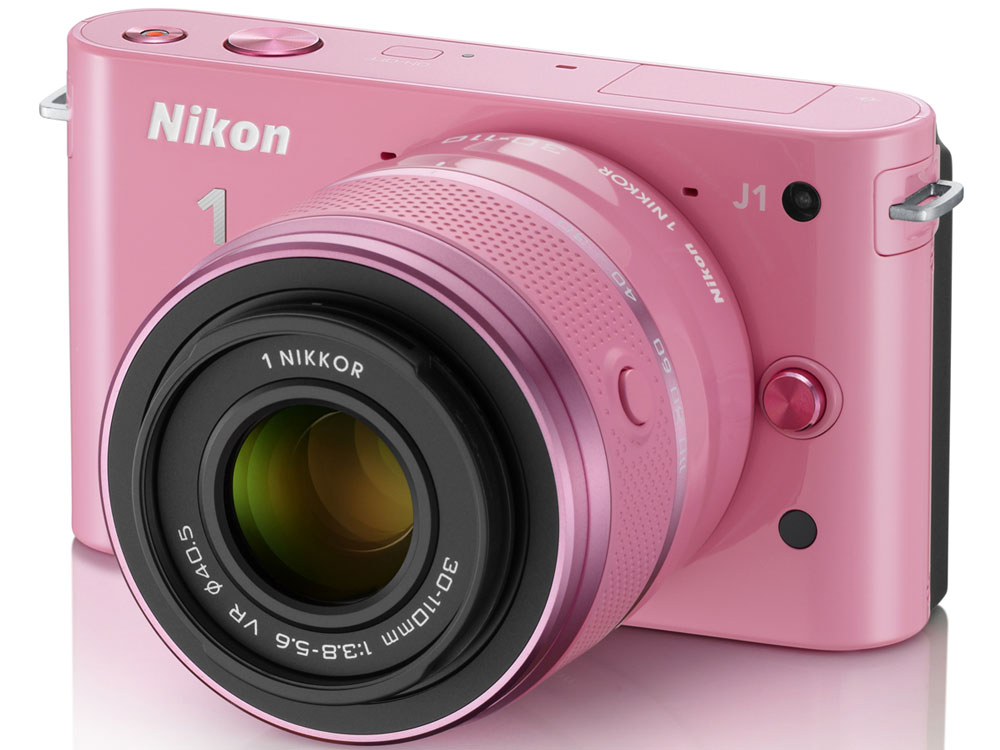 Nikon 1 J1 ダブルズームキット ピンクスペシャルキット