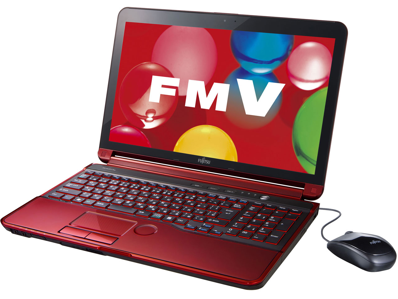 FMV LIFEBOOK AH77/H FMVA77HR [ガーネットレッド]