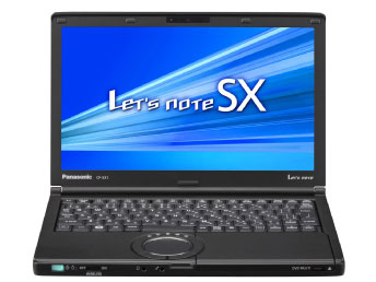 Let's note SX1 CF-SX1XEWHR [ブラック]