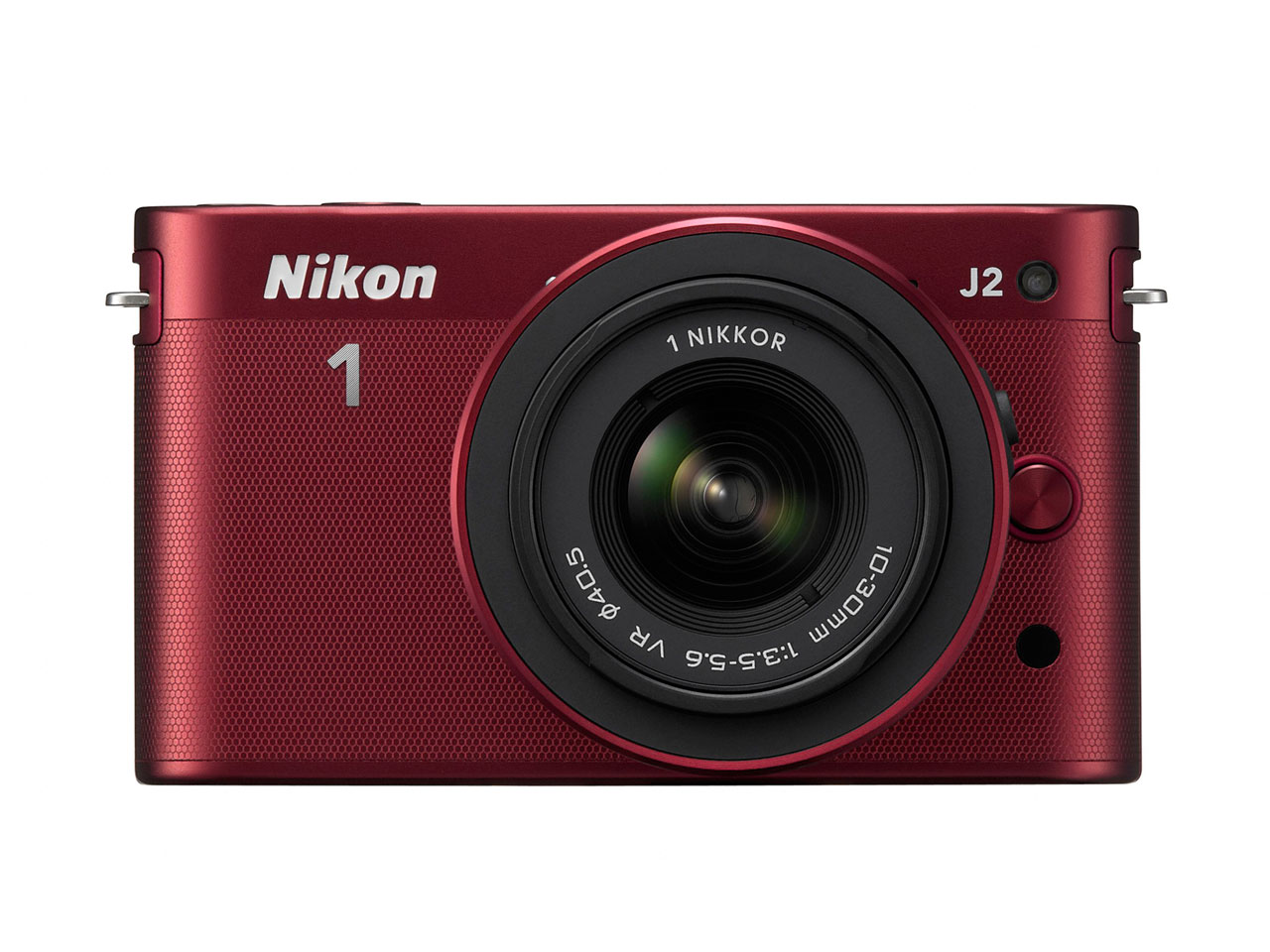 Nikon 1 J2 ダブルズームキット [レッド]