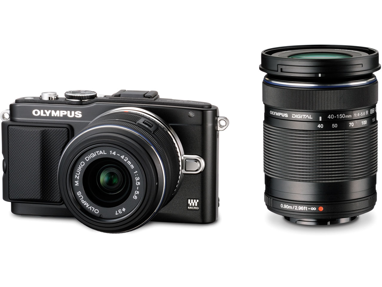 OLYMPUS PEN Lite E-PL5 ダブルズームキット [ブラック]