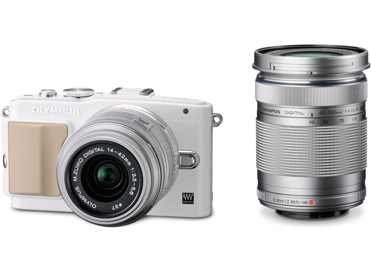 OLYMPUS PEN Lite E-PL5 ダブルズームキット [ホワイト]