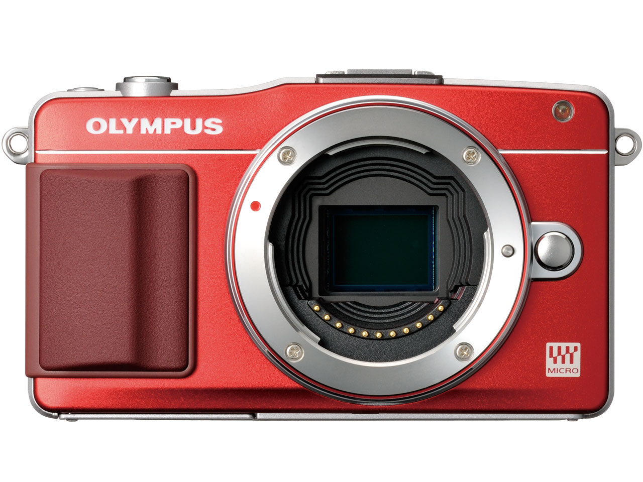 OLYMPUS PEN mini E-PM2 ボディ [レッド]