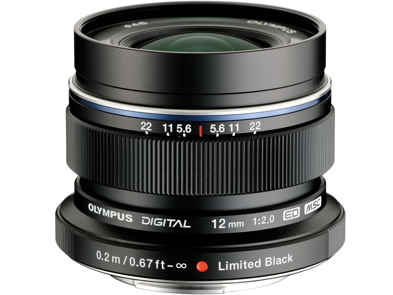 M.ZUIKO DIGITAL ED 12mm F2.0 リミテッドブラックキット