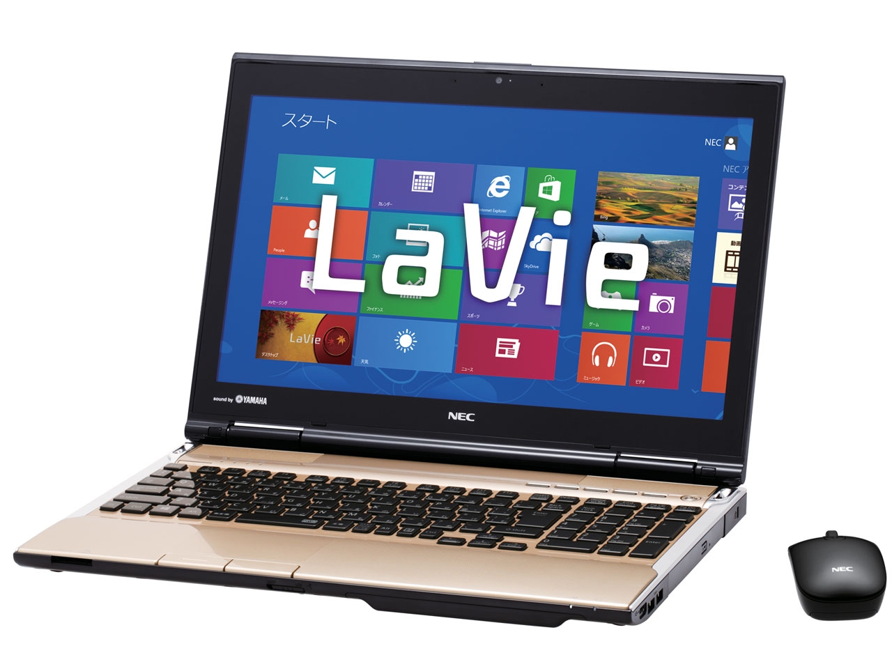 LaVie L LL750/JS6G PC-LL750JS6G [クリスタルゴールド]