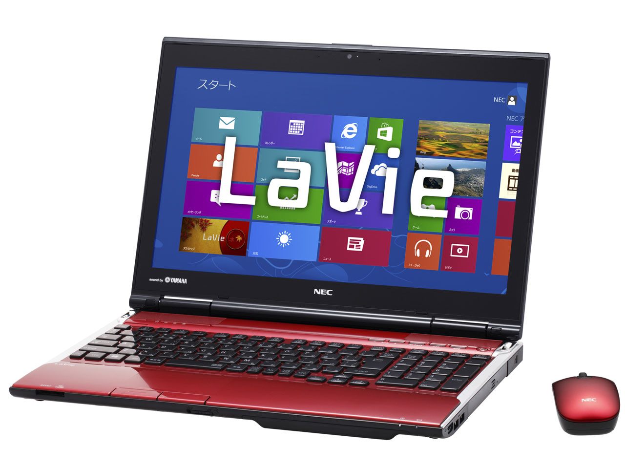 LaVie L LL750/JS6R PC-LL750JS6R [クリスタルレッド]