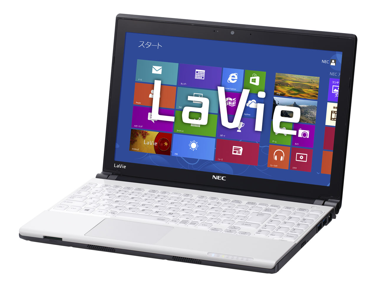 LaVie M LM750/JS6W PC-LM750JS6W [フラッシュホワイト]