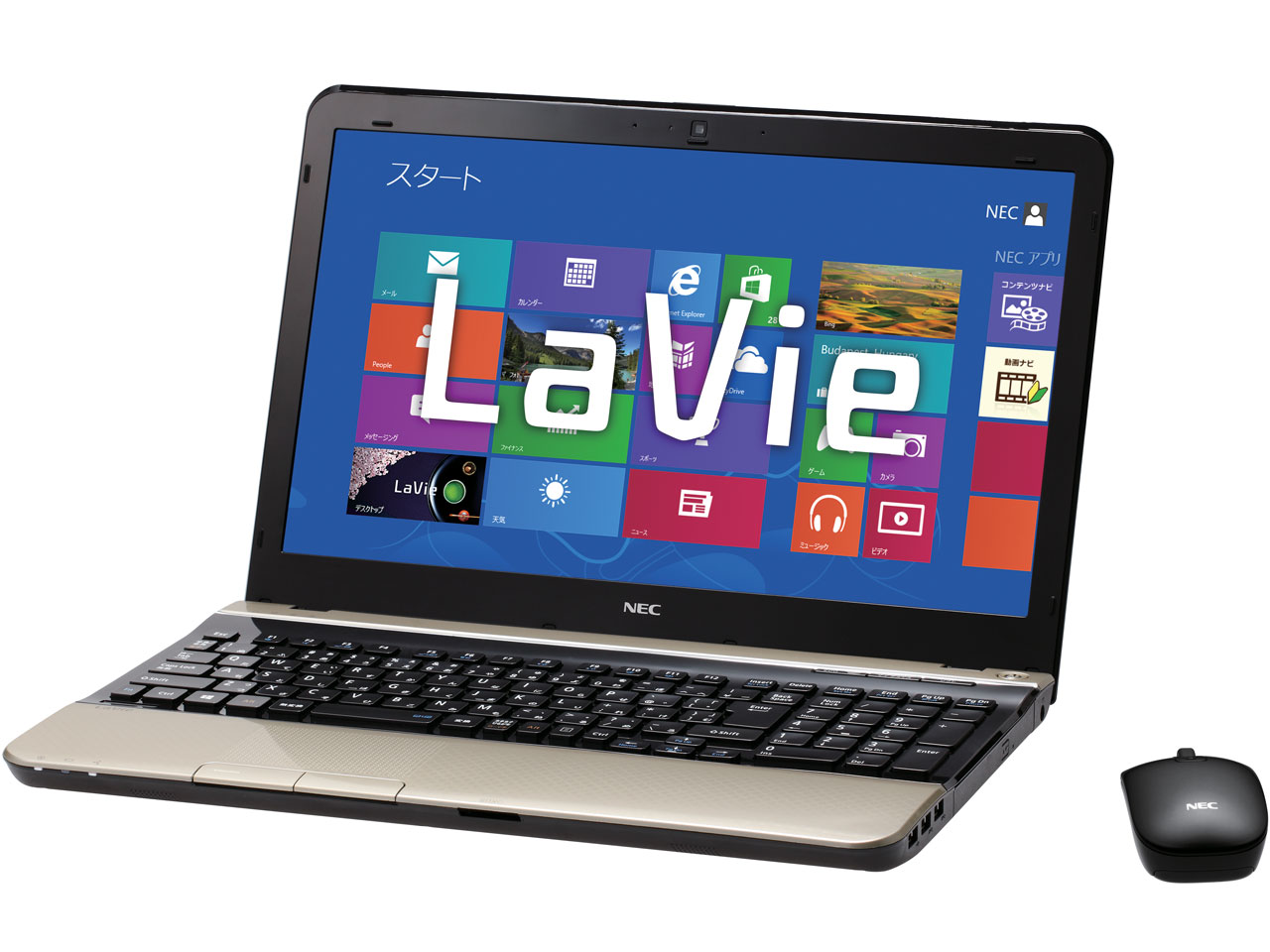 LaVie S LS350/LS6G PC-LS350LS6G [クロスゴールド]