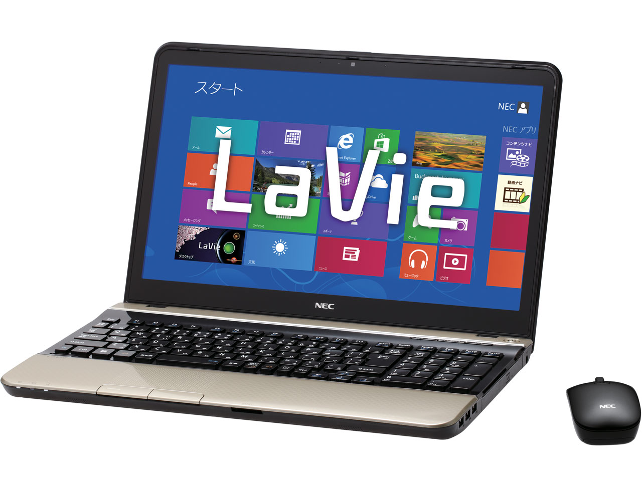 LaVie S LS550/LS6G PC-LS550LS6G [クロスゴールド]