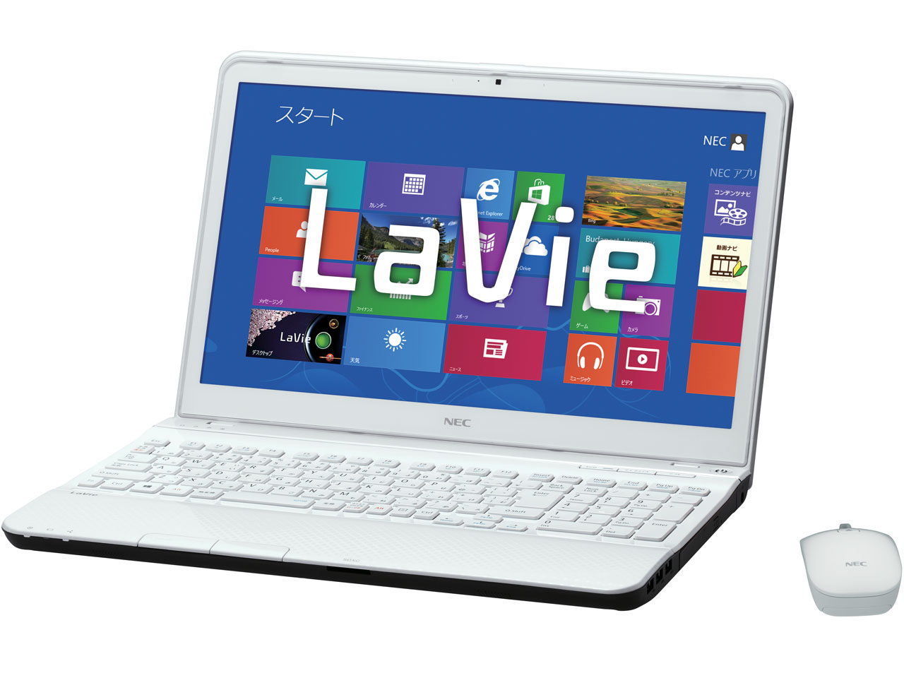 LaVie S LS550/LS6W PC-LS550LS6W [クロスホワイト]