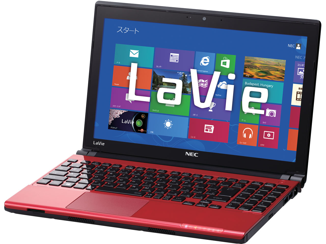 LaVie M LM550/LS6R PC-LM550LS6R [ブレイズレッド]