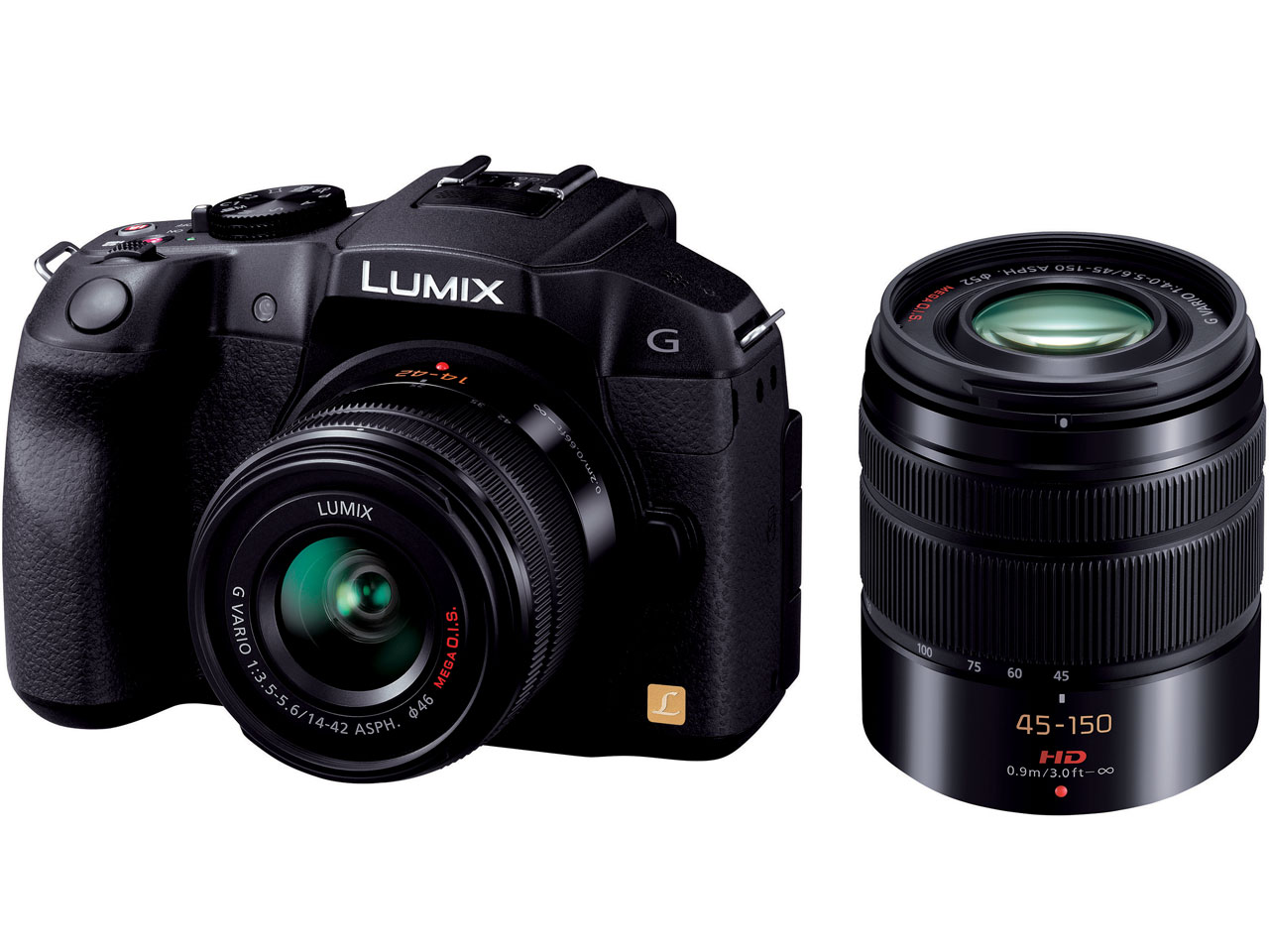 LUMIX DMC-G6W-K ダブルズームレンズキット [ブラック]