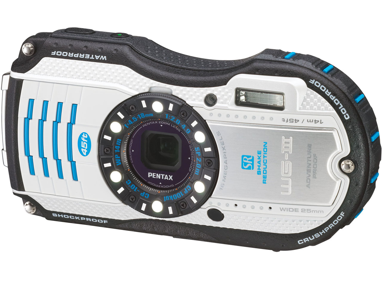 PENTAX WG-3 [ホワイト・ブルー]