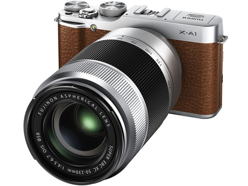 FUJIFILM X-A1 ダブルズームレンズキット [ブラウン]