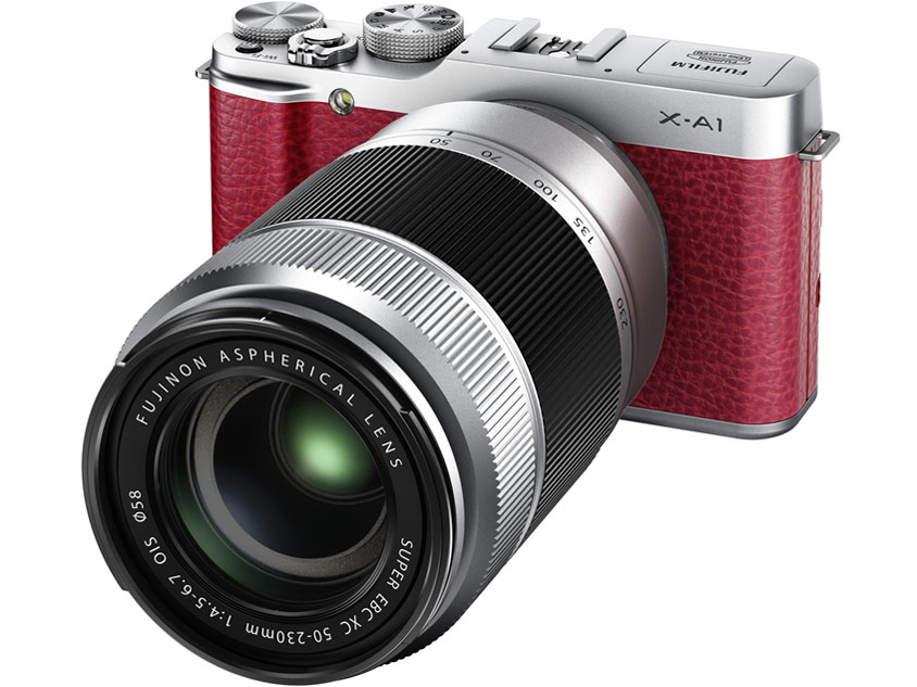 FUJIFILM X-A1 ダブルズームレンズキット [レッド]