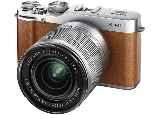 FUJIFILM X-M1 ダブルズームレンズキット [ブラウン]