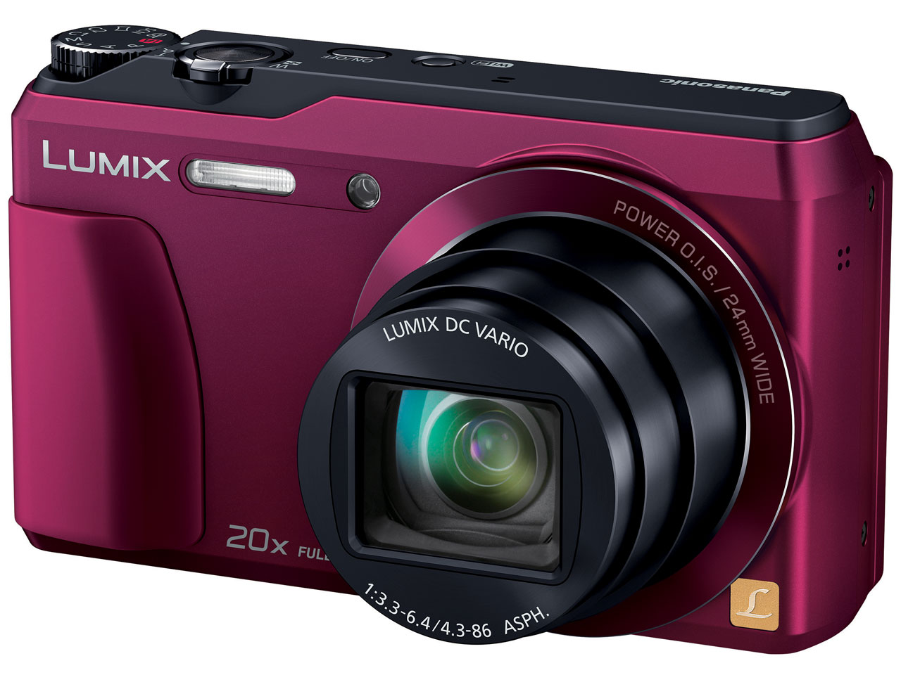 LUMIX DMC-TZ55-R [レッド]