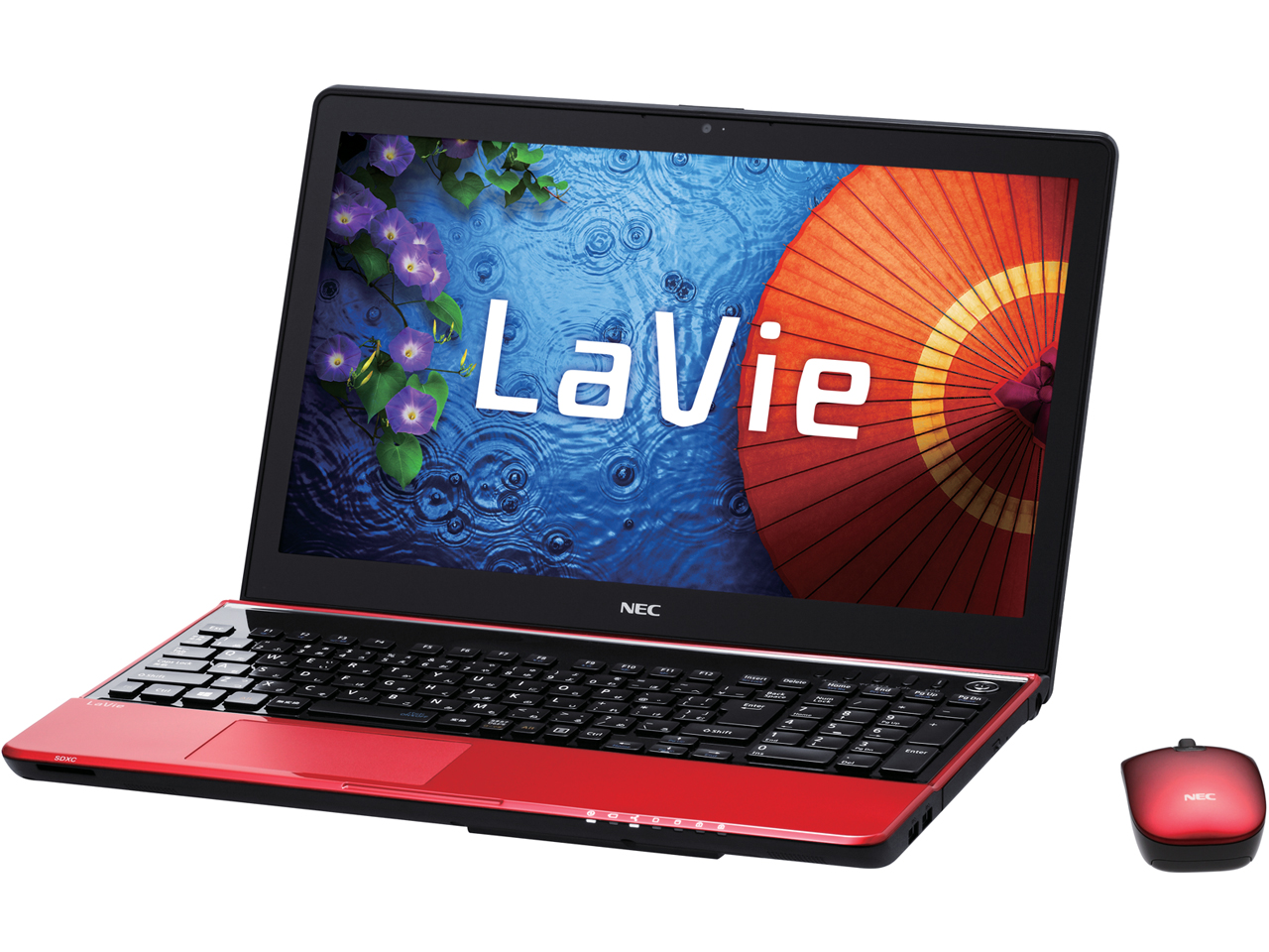 LaVie S LS550/SSR PC-LS550SSR [ルミナスレッド]