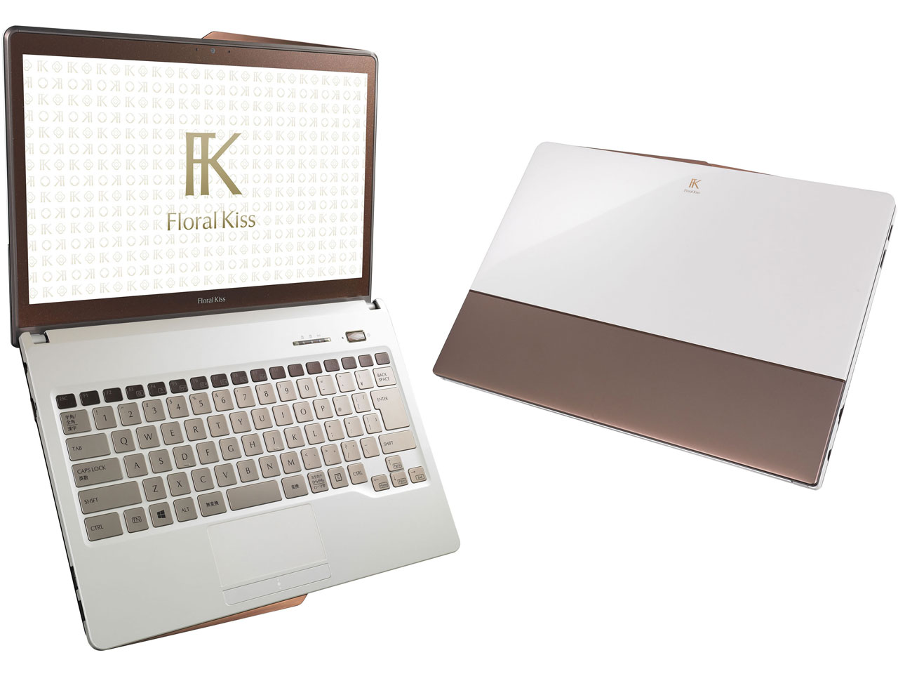FMV LIFEBOOK Floral Kiss CH75/R FMVC75RW [Clear White with Brown]