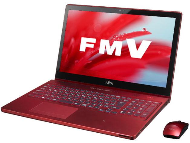 FMV LIFEBOOK AH77/S FMVA77SR [ガーネットレッド]