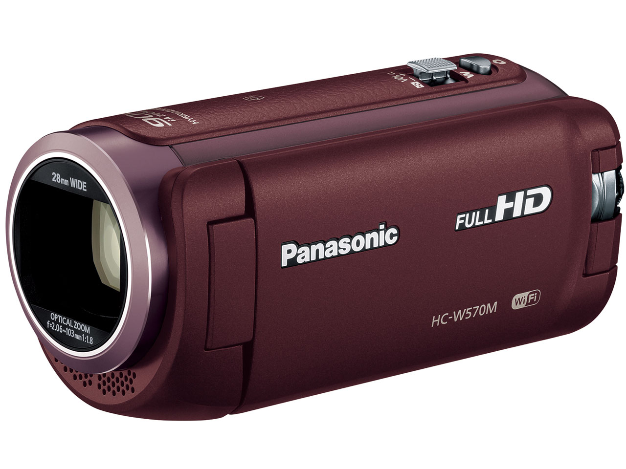 Panasonic HC-V550M-T ビデオカメラ-