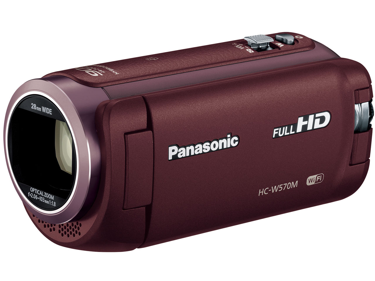 Panasonic HC-V550M ハイビジョンビデオカメラ 予備バッテリー付