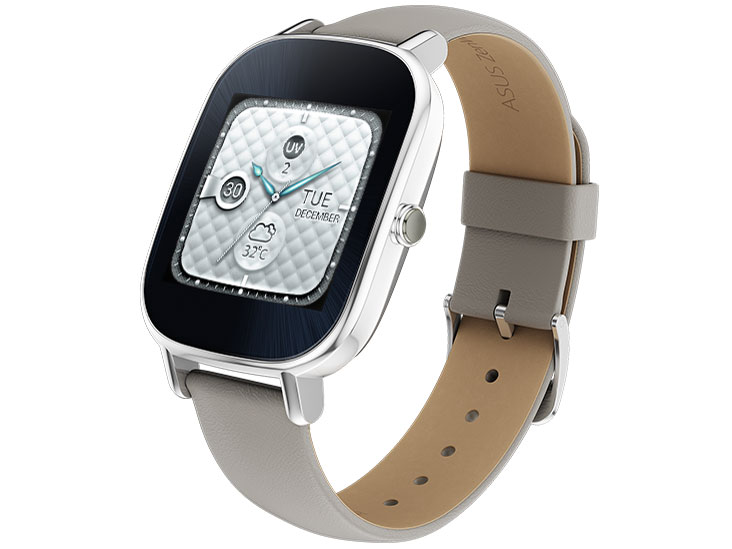 ASUS ZenWatch 2 WI502Q(BQC)-GR04 [シルバー/グレーベージュ]