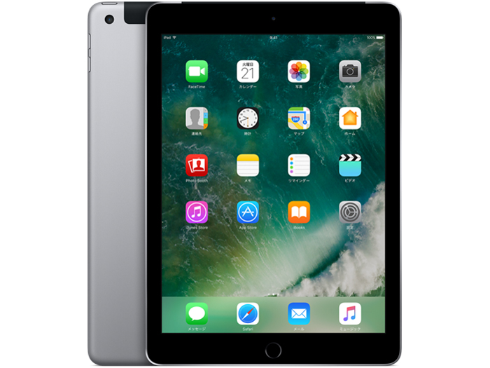 iPad Wi-Fi+Cellular 128GB 2017年春モデル MP262J/A SIMフリー [スペースグレイ]