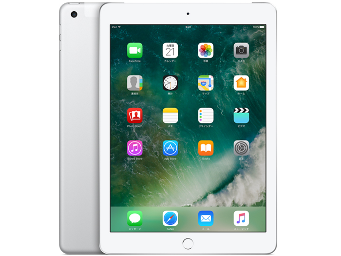 iPad Wi-Fi+Cellular 128GB 2017年春モデル MP272J/A SIMフリー [シルバー]